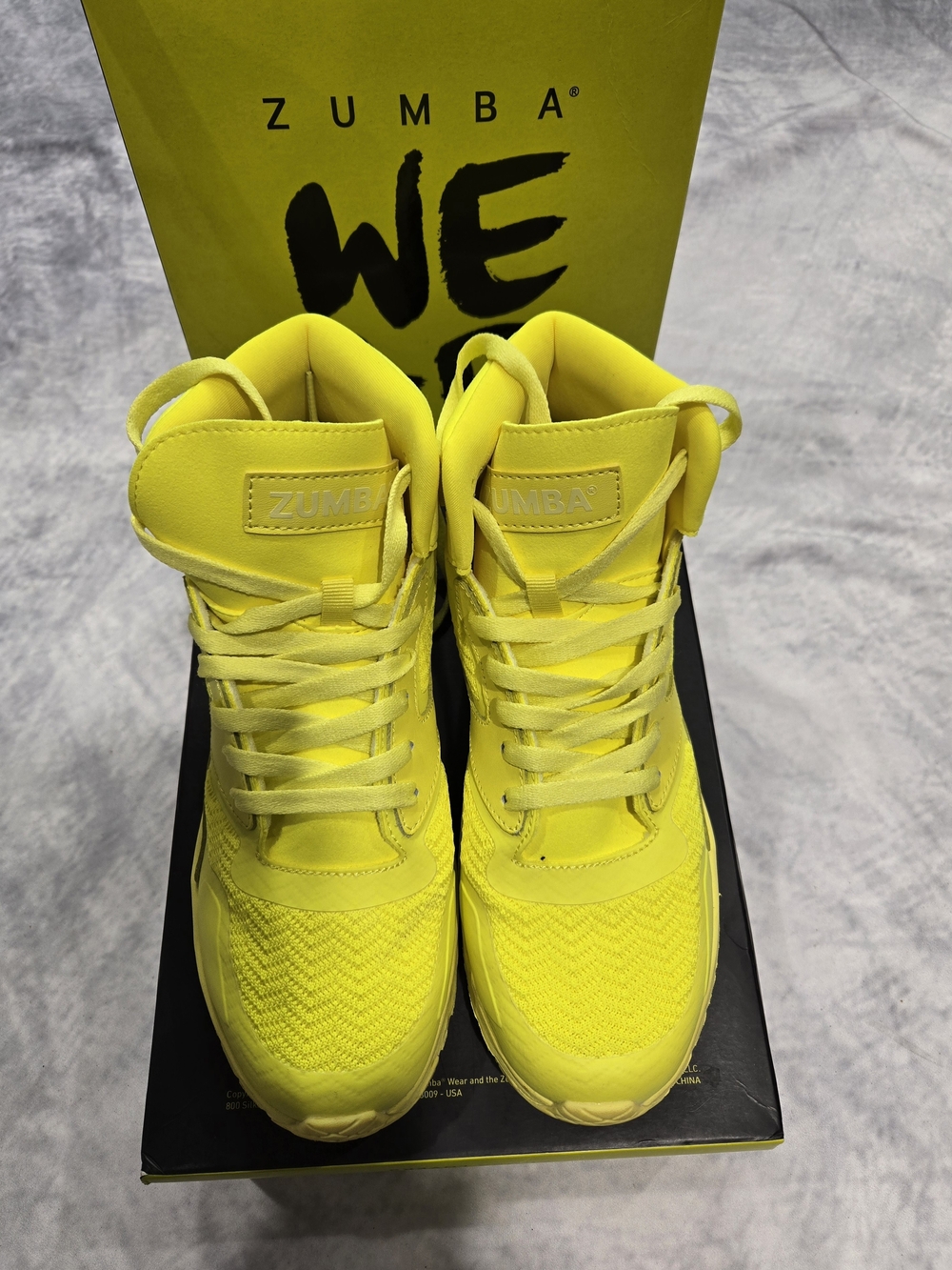 Zumba Energy Boss Shoes - Yellow